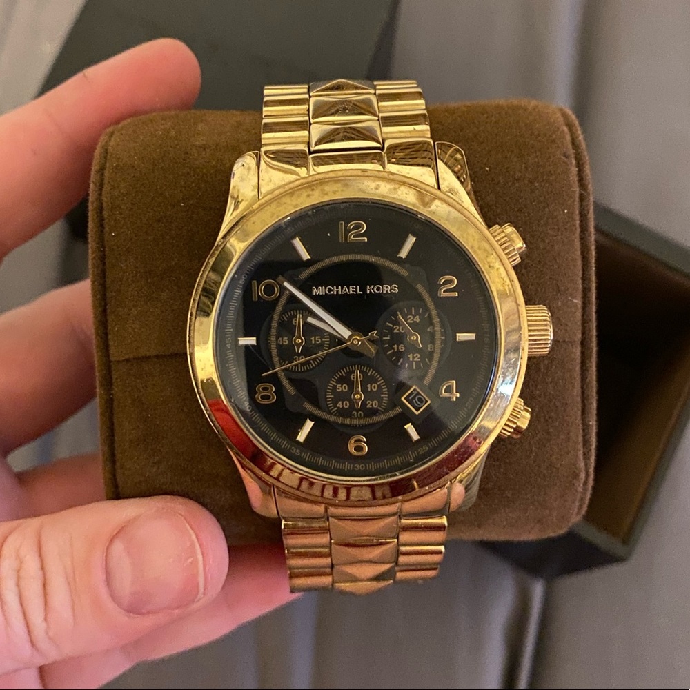 Michael Kors Gold Chunky watch
